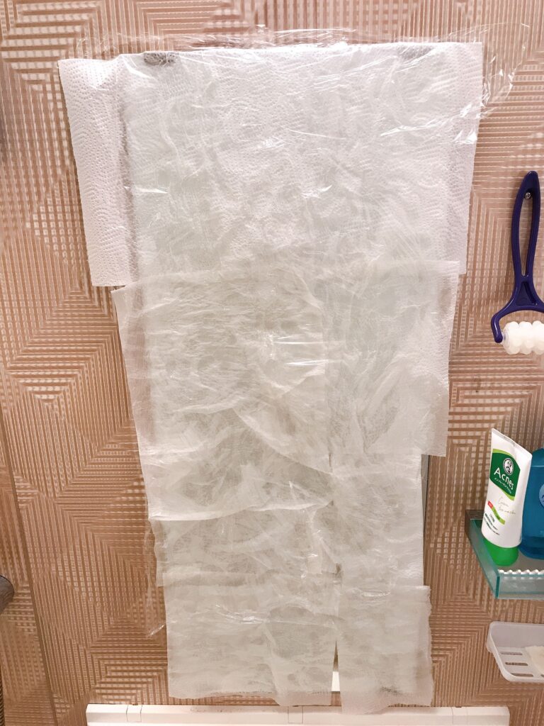 お風呂　鏡　水垢　クエン酸